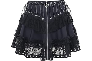 Punk Goth Skirt, the Alternative Skirt for a Grunge Style