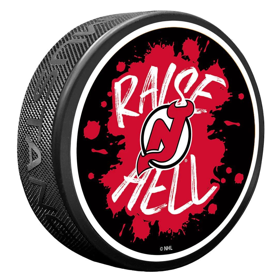 Sports Decor New Jersey Devils Puck | Slogan