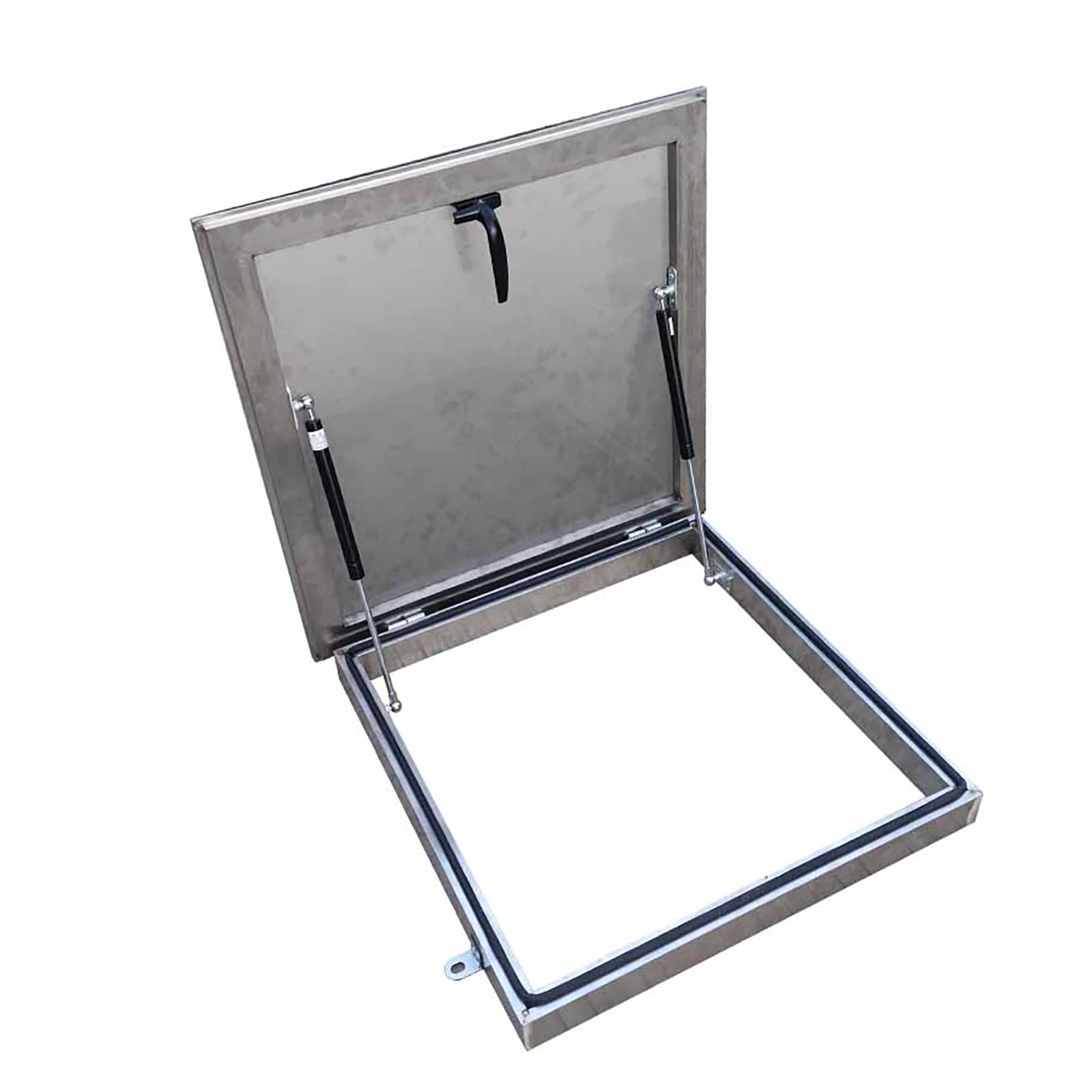 Trampilla de acero inoxidable de 50x50 cm para techos y acceso a cubiertas