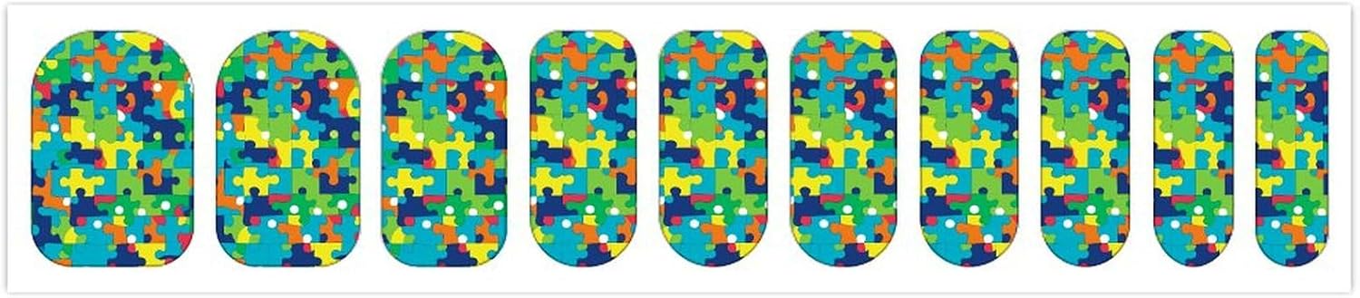 Nail Strips Bundle Full Wrap Long Lasting Nail Polish Strips Easy Application and Removal Salon Quality Self Adhesive Art Stickers for Women Gifts