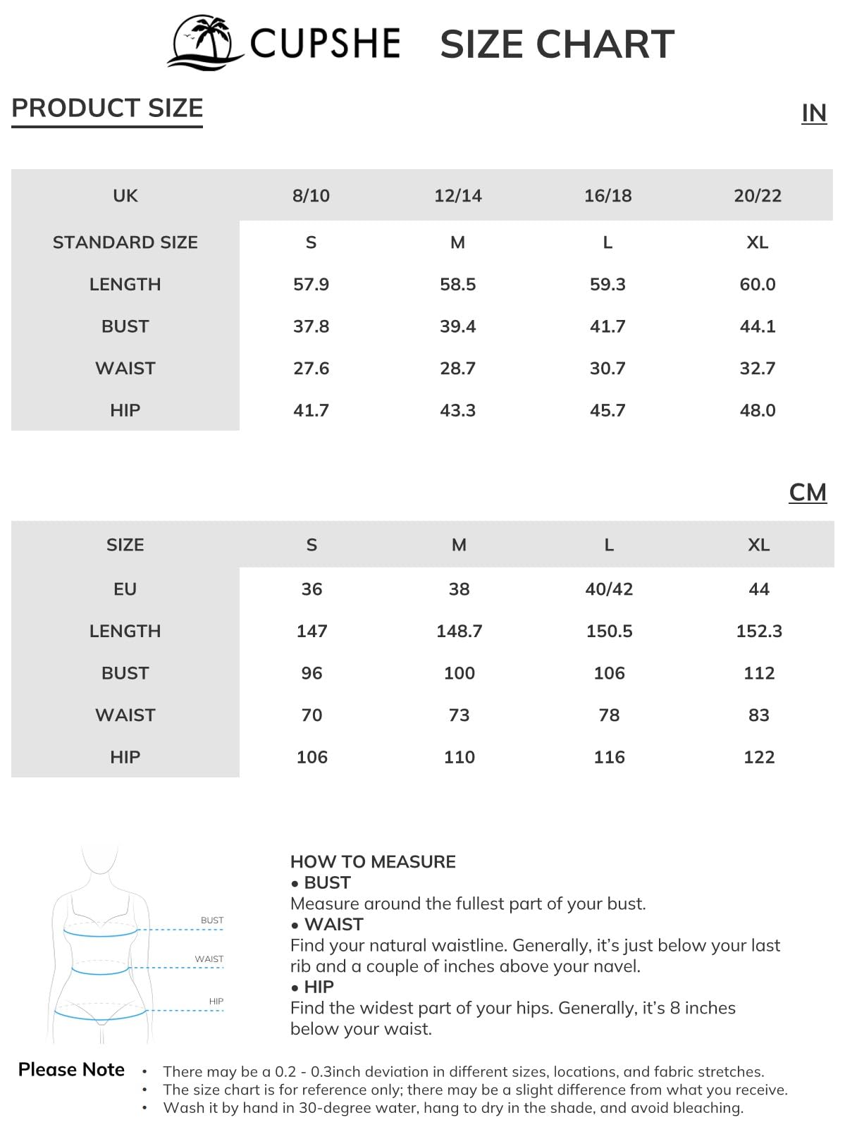 CUPSHE Combinaison d'été pour femme - Col croisé - Sans manches - Taille smockée - Longue jambe large - Tenue décontractée