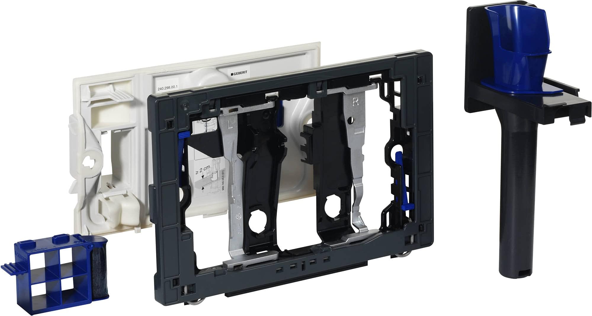 115062BZ1 DuoFreshスティック用トレイ (シグマフラッシュマウント水槽12cm、フロントオペレーション、無煙炭用)