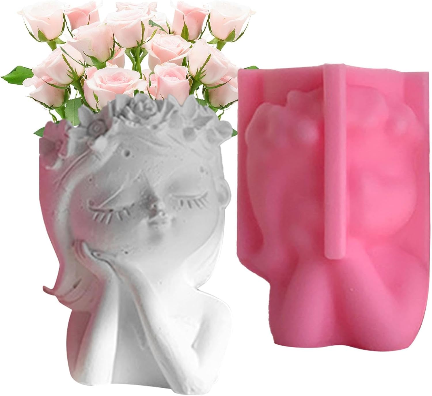 LC Elf Fleur N023 Moule Craft Moule à Savon En Silicone Motif