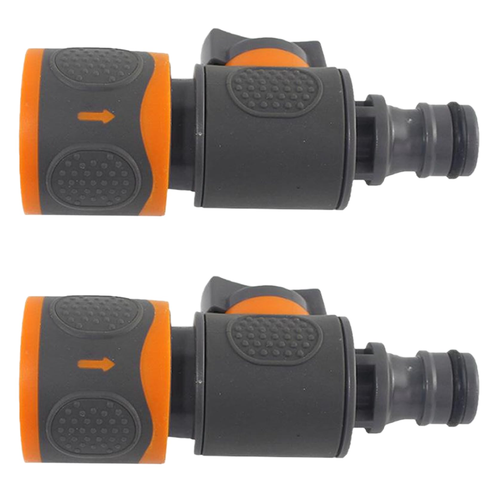 Válvula de apagado de agua, válvula de apagado de 2 piezas, válvula de apagado de agua en línea de liberación rápida, válvulas de cierre de agua de ABS resistentes, válvula de manguera de reemplazo p