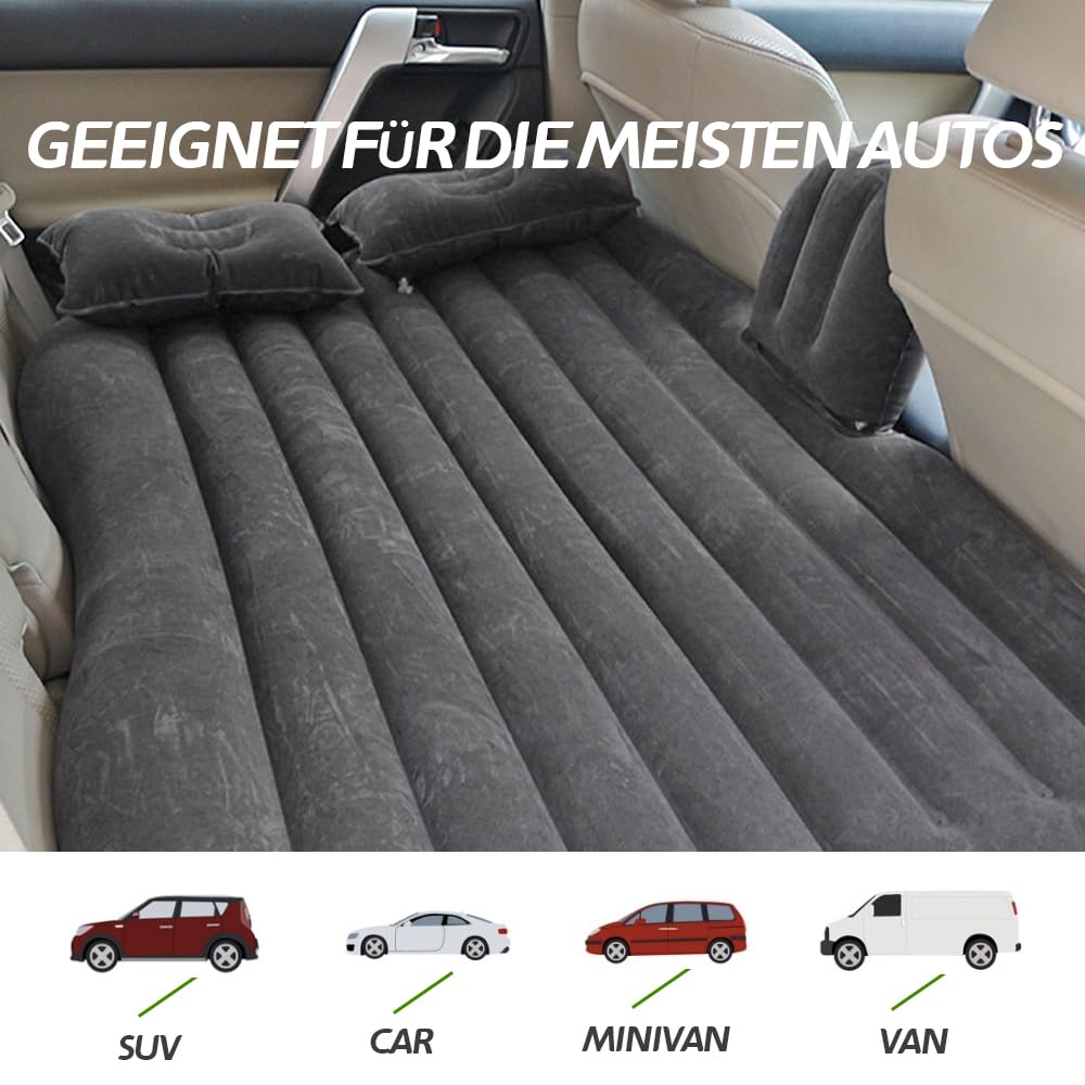 Matelas de voiture, matelas gonflable pour voiture, matelas gonflable, pour l'extérieur, le camping, les voyages
