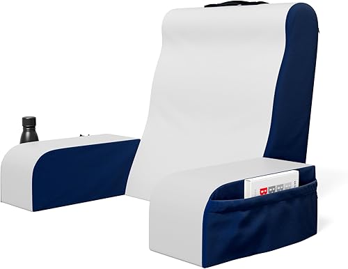 Miniatura 17 de Kölbs - Almohada de cuña tamaño individual para cabecero de cama Almohada moderna y elegante para rellenar el espacio entre el cabecero