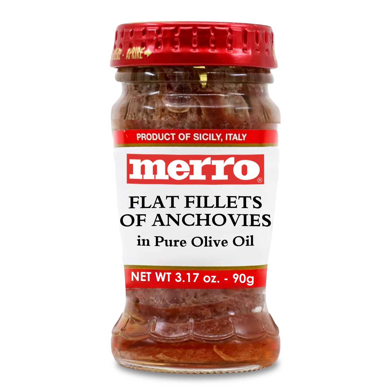 Flats Fillets of Anchovies in Pure Olive Oil