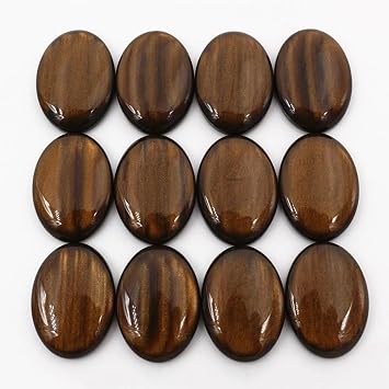 GIOTEL 10pcs 18x25mm Flat Back Resin Cabochons For DIY Jewelry Making Crafts