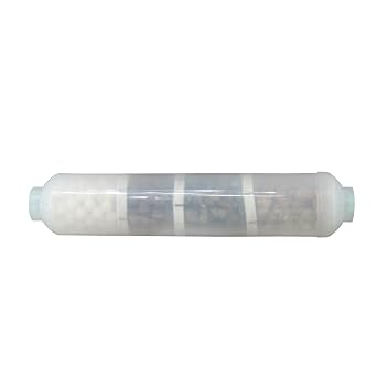 Max Water 4-in-1 Bio-Ceramic/Far Infrared/Remineralization Filter with Reverse Osmosis Water Filtration 10" x 2.5" Systems - 1/4" NPT Female Thread