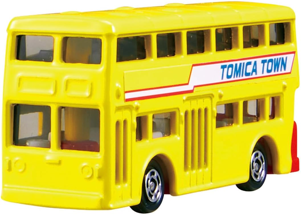 Takara Tomy Tomica Crew Town Big Transformation 2-Story Bath Rotary (Includes Tomica) Mini Car Toy for Ages 3 and Up