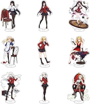 Amazon | 賭ケグルイ アクリルスタンド 蛇喰夢子 早乙女芽亜里 桃喰