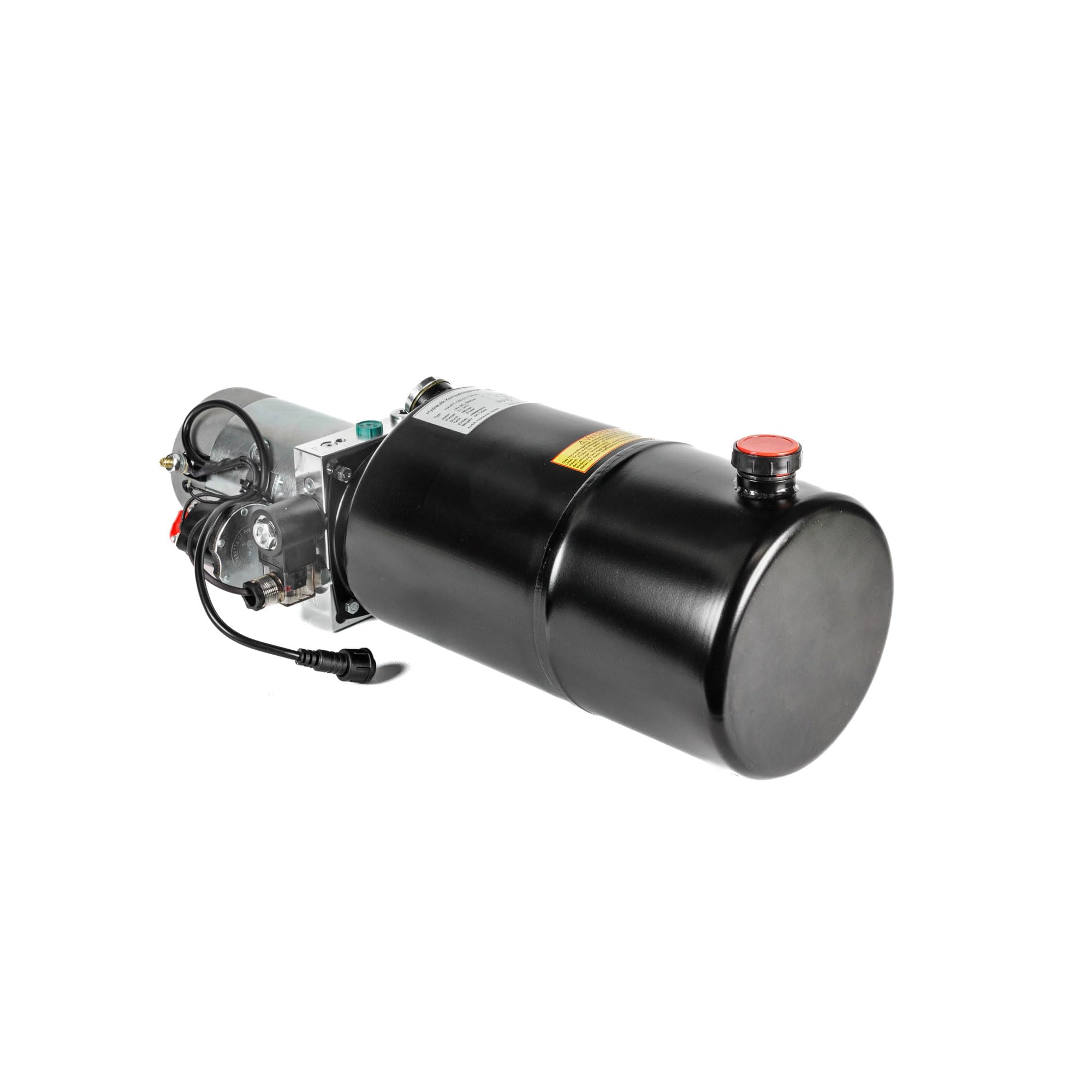 Hydraulikaggregat HYDRAFT, Hydraulikpumpe 24 V 180 bar 2000 Watt mit 8 Liter Stahltank, Funk
