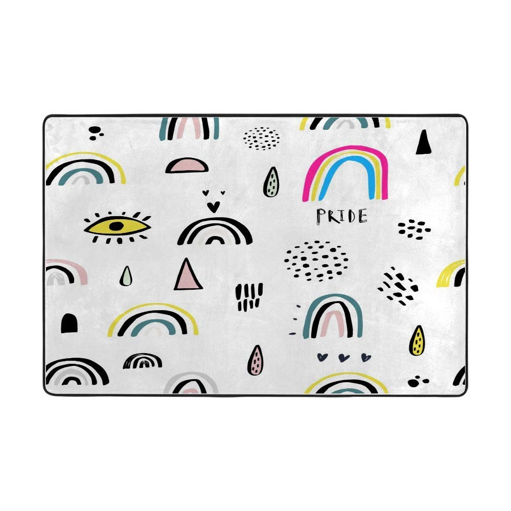 Tapis de sol antidérapant lavable pour une cuisine et un salon propres