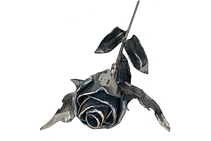 Metal Long Stem Rose