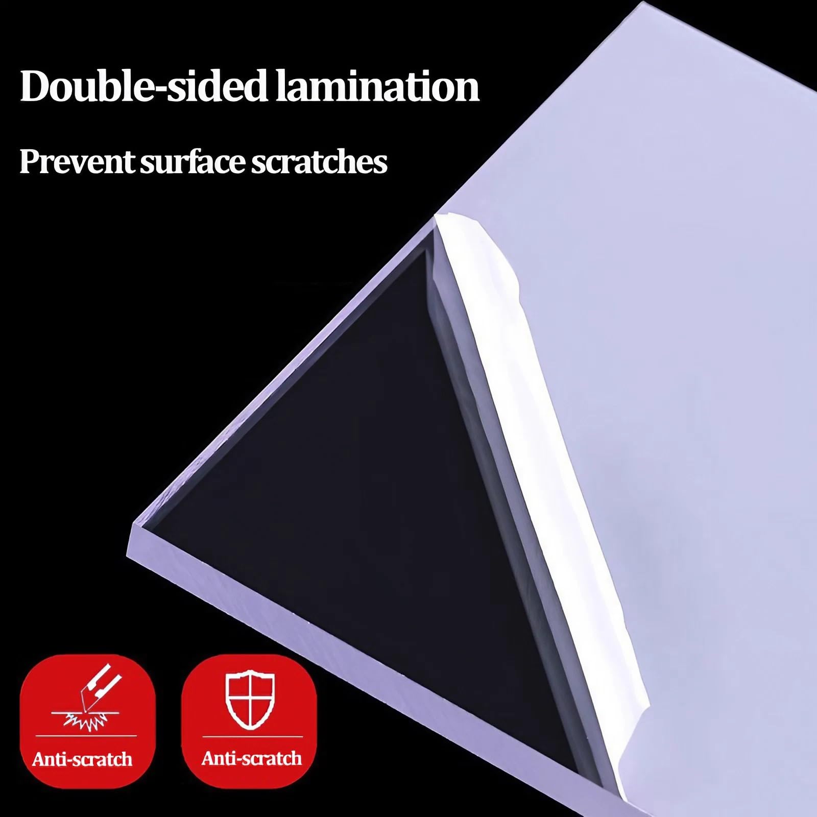 NEPHRA Policarbonato Placas Transparente, Tejados de Plastico Exterior, Planchas de Policarbonato para Tejados, Placas para Invernaderos, Paneles Impermeable para Tejado(1.22mx3m)