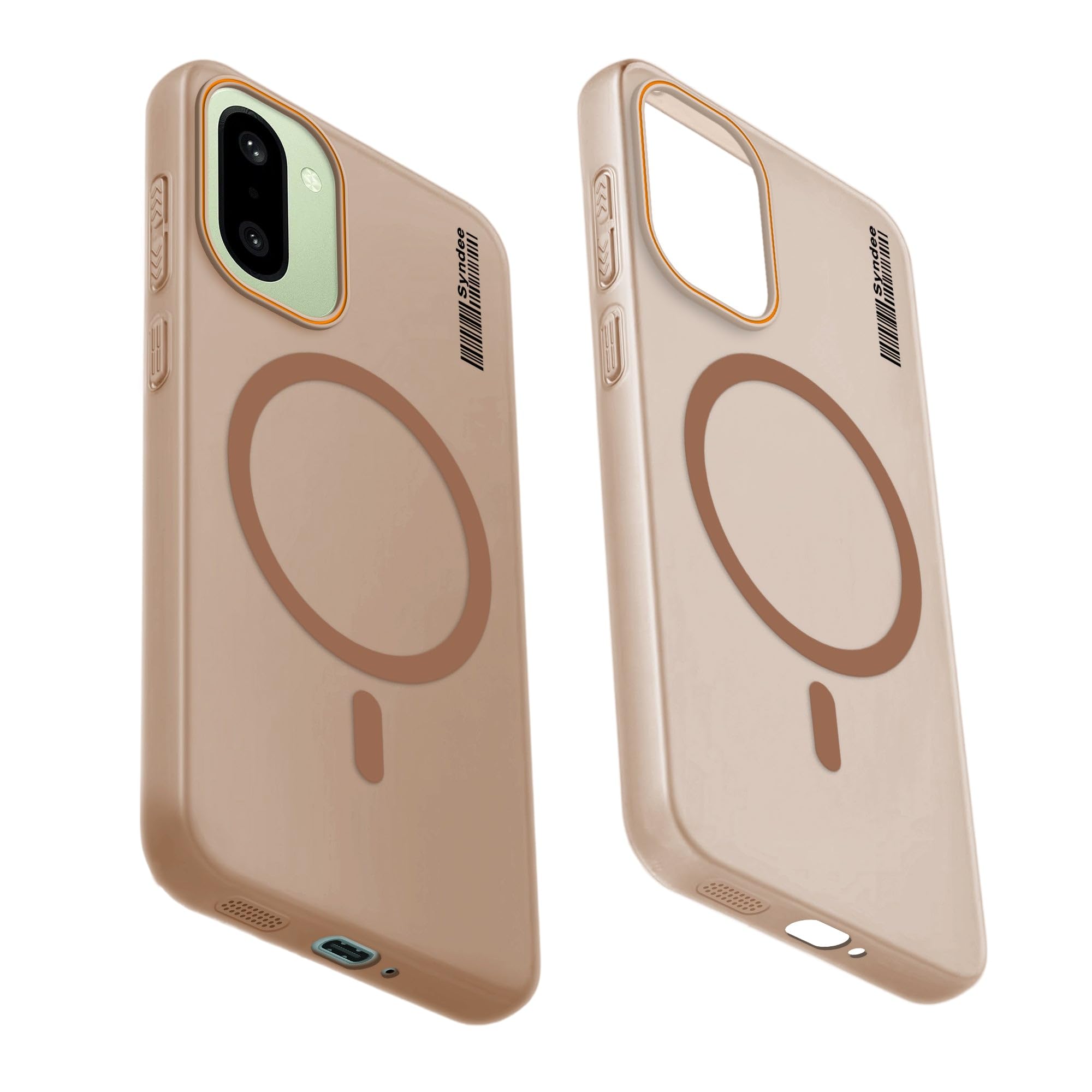 DL3 Mobilak Case Back Cover for OnePlus 15R/OnePlus Ace 6/Ace 6T, Sleek Frosted Translucent Back Only Compatible with Wireless Magnetic Accessories | Anti-Scratch Shockproof Phone Case