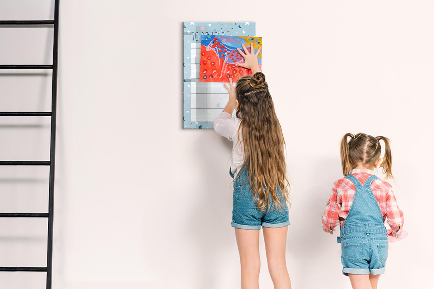 Lavagna in vetro temperato 40x60 cm | Pianificatore di cose da fare