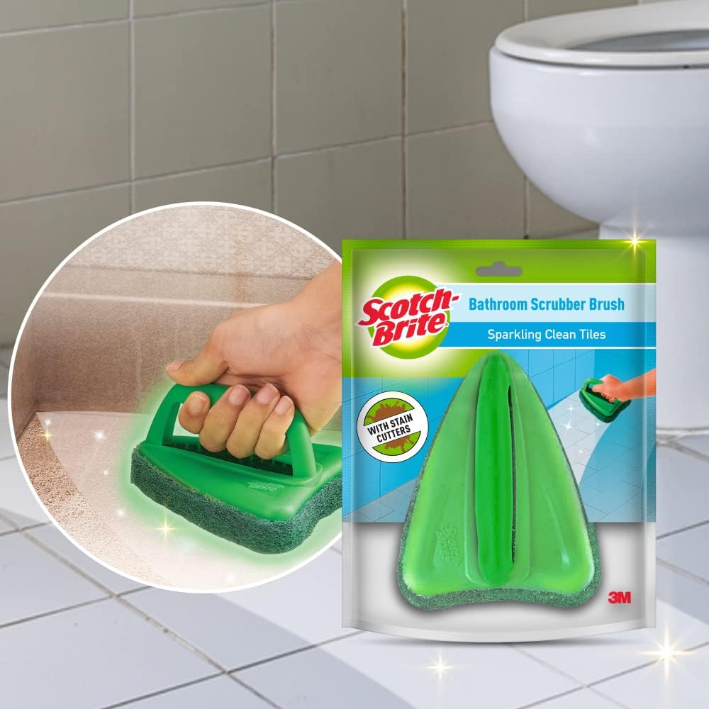 ScotchBrite Bathroom scrubber brush Health & Household