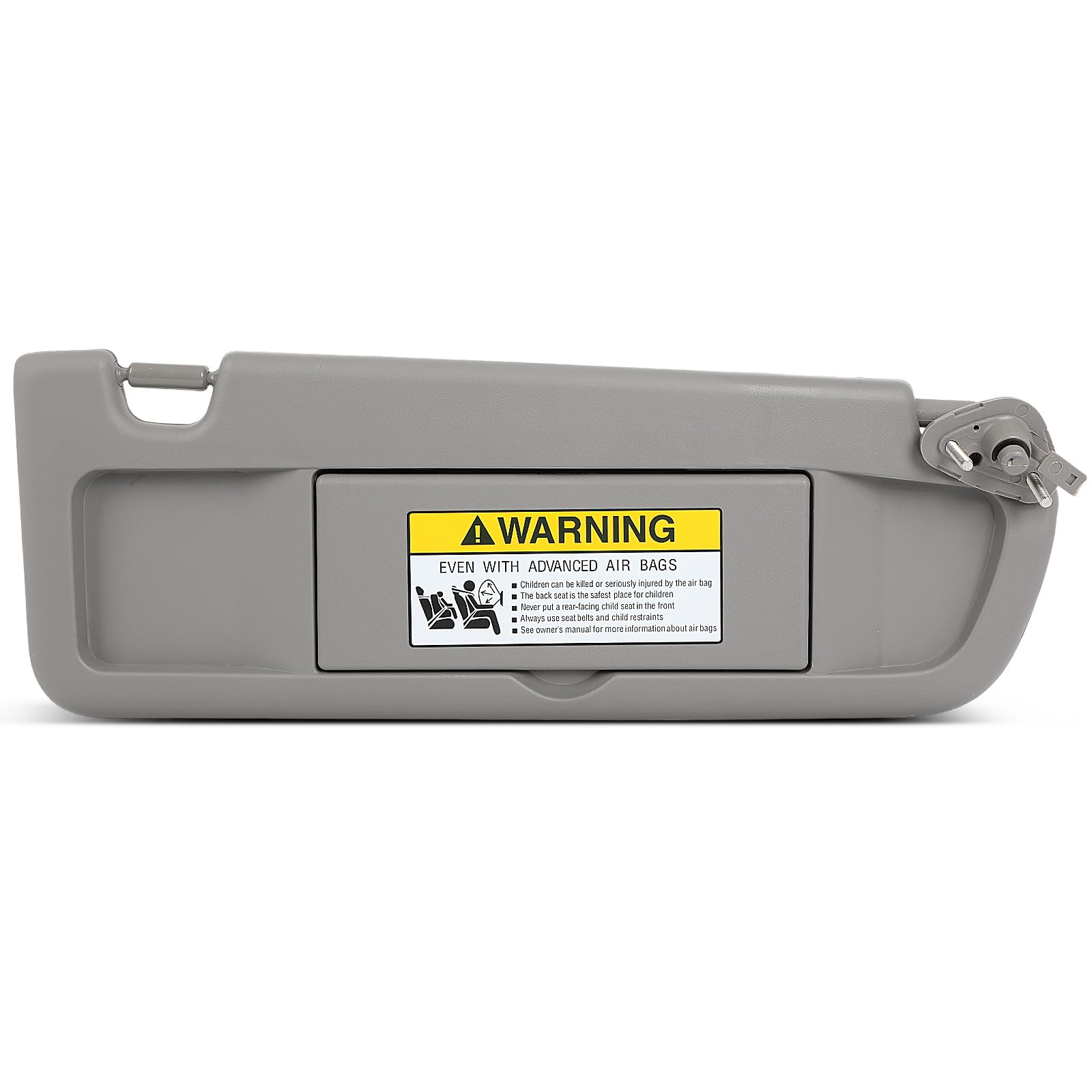 Warm Gray Right Passenger Side Car Sun Visor Without Sunroof for 2006-2011 For Honda For Civic,Replacement Assembly 83230-SNA-A01ZE (with mirror)