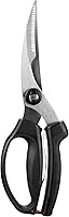 OXO Good Grips Spring-Loaded Poultry Shears - Heavy-Duty Stainless Steel Chicken Scissors with Bone Notch & Non-Slip Grip
