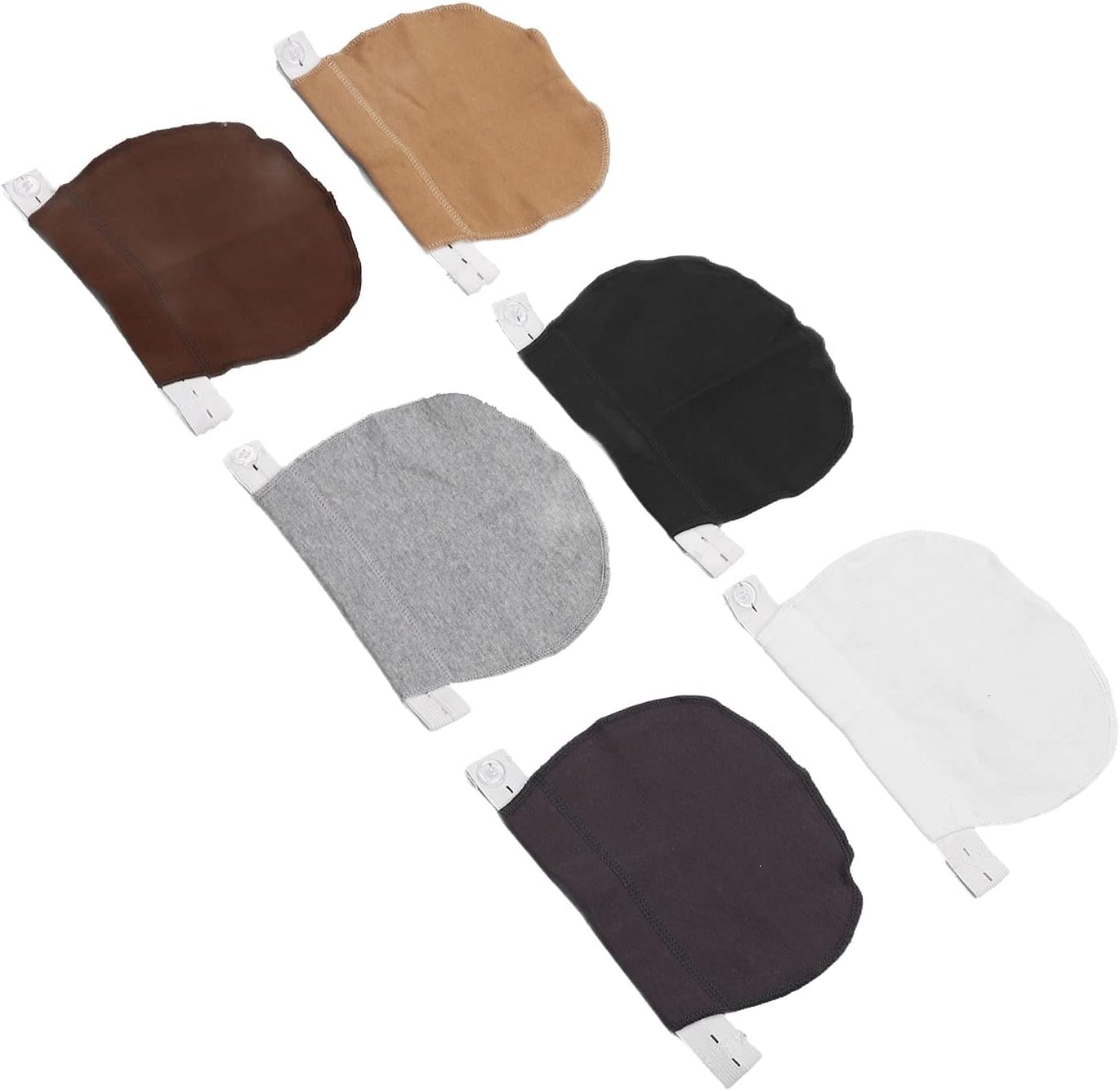 Pants Extender Waistband Extender Waist Button 6pcs Adjustable Cotton Waist Expander for Pants Dresses Clothes Pregnant Women Men with Big Belly