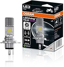 Osram LEDriving HLM EASY HS1, Motorcycle LED Headlight Lamp, Cool White 6000K, LED Low and Road Lamp Replacement, Off-Road Use Only-Non ECE, 1 Lamp