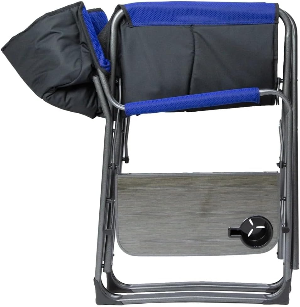 Camping Director Chair,Blue, Adult, 10lbs