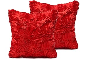 Red Love Pillow Covers for Cuddly Romantic Moments