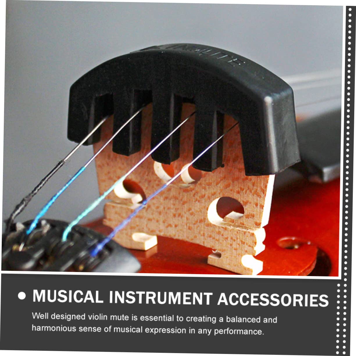 ibasenice 20pièces Caoutchouc Pour Violon Accessoires De Pratique Mute à Points Et Volume Et Pratique
