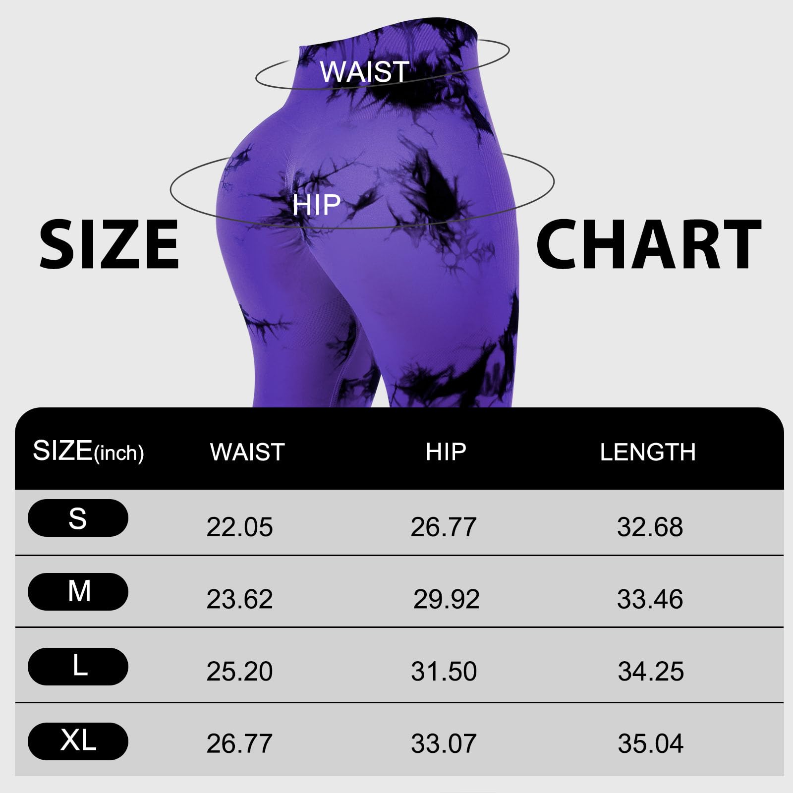 4 leggings da allenamento da donna, a vita alta, senza cuciture, per sollevamento dei glutei, collant a compressione