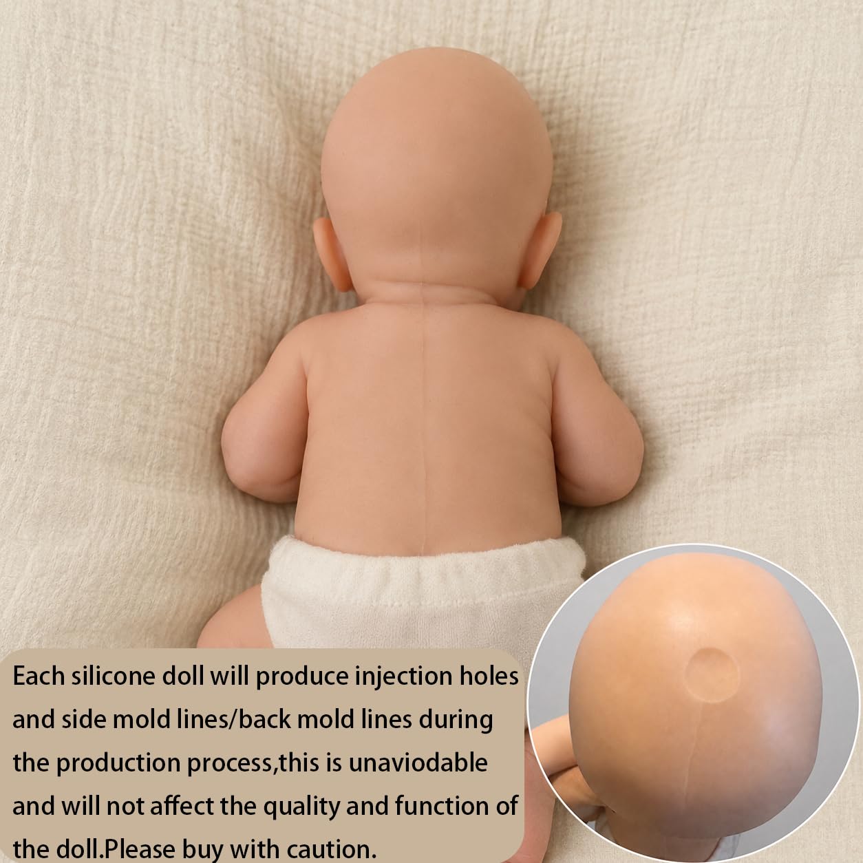 Zero pam 30CM Reborn Baby Vollsilikon Lebensecht,Reborn Puppe Silikon Baby | Schlafen Babypuppen Wie Echt,Waschbar Lebensechte Babypuppen Mit Zubehör,Geschenk Für Kinder Ab 3 Jahren