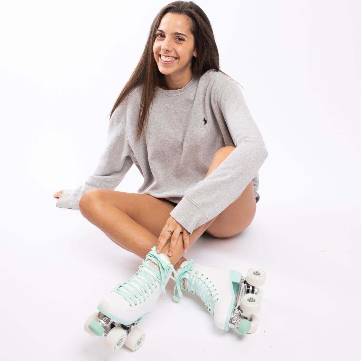 Flamingueo Roller Adulto – Patin de Ruedas para niña, Roller para niños, Patines de Ruedas 80 A, Roller, ABEC-7, Patin de Ruedas para Mujer, Talla 38 EU