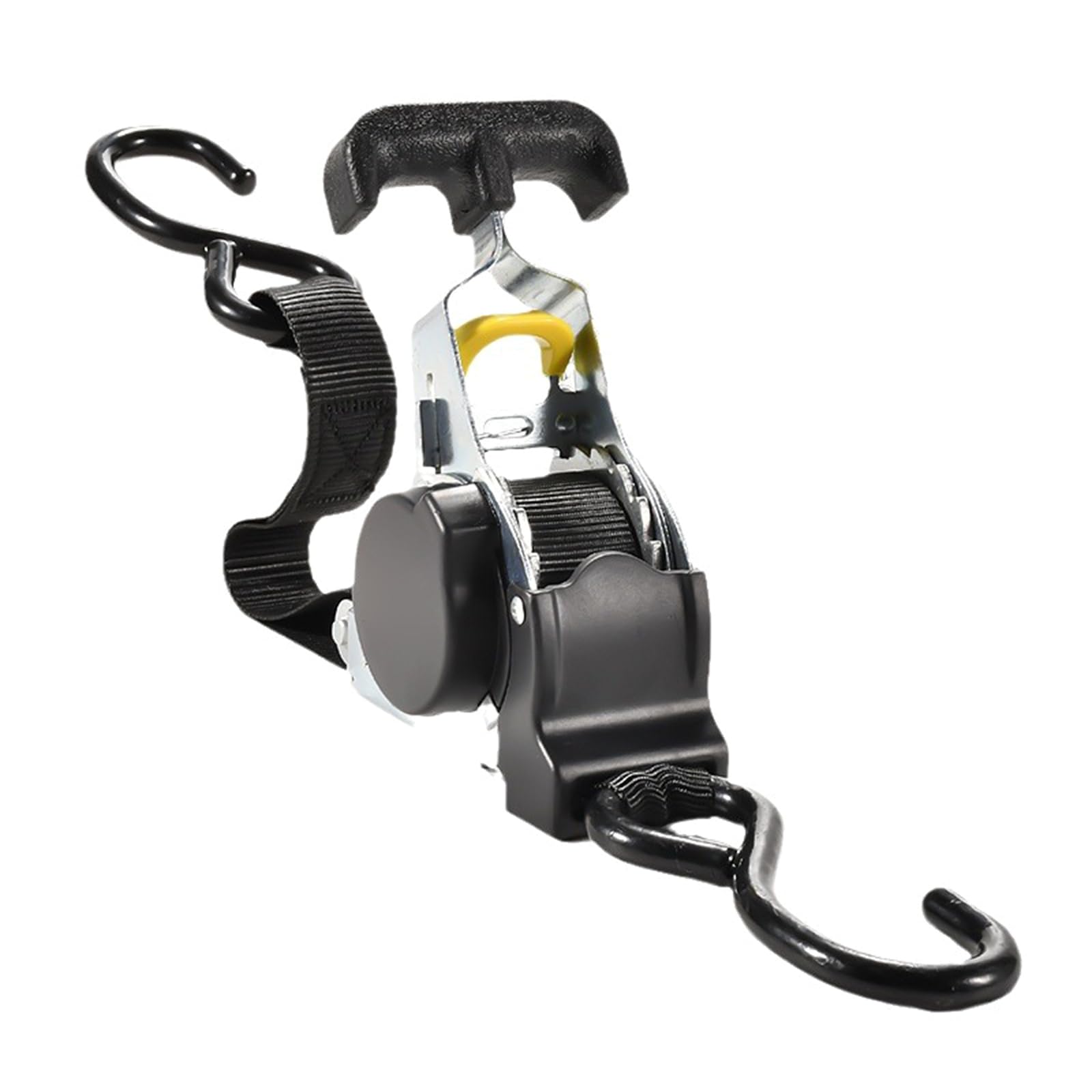 Correa automática para motocicleta con gancho estable y resistente, fácil de usar para varios transportes con gancho