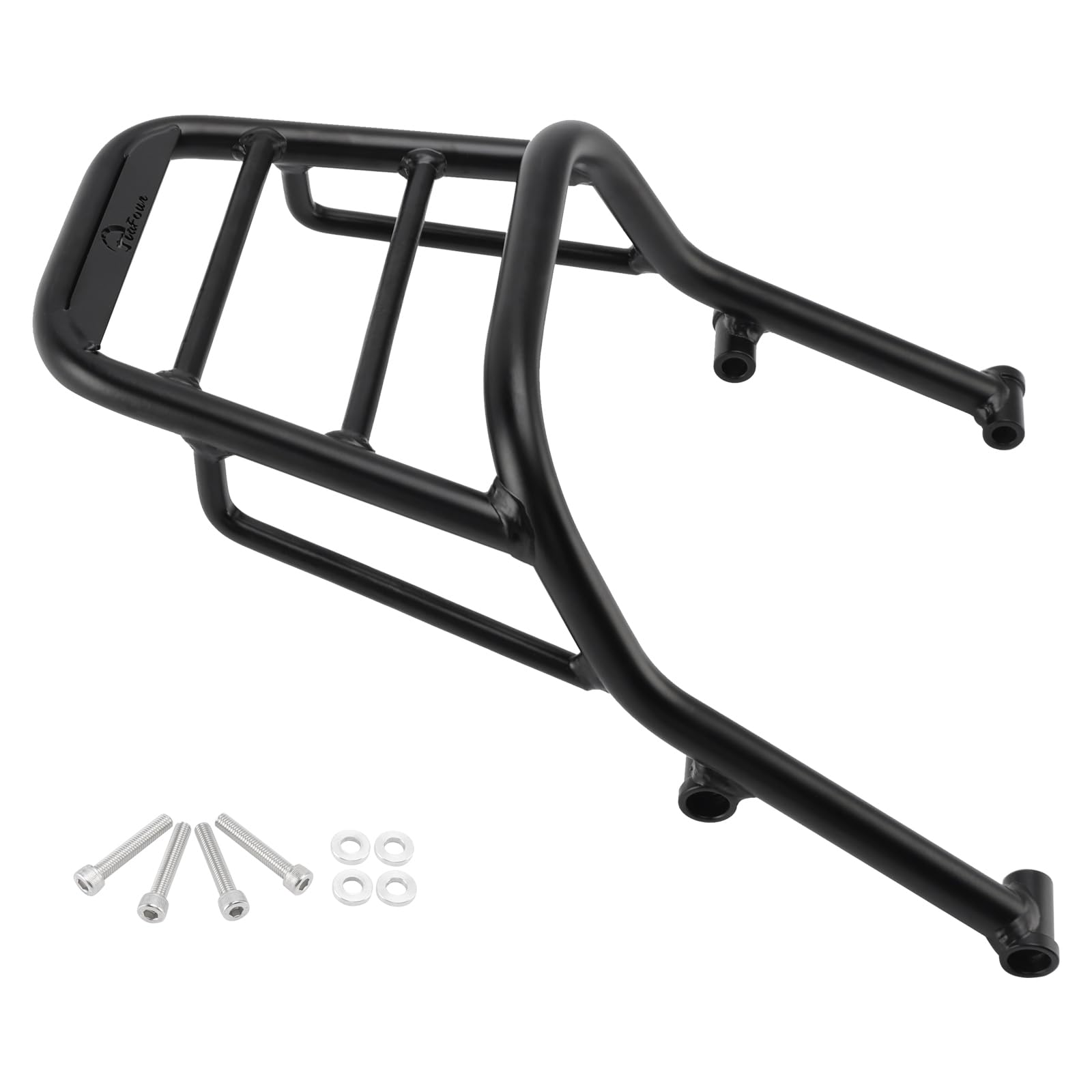 Bruce & Shark Rear Luggage Rack Carrier Black für Speed 400 für Scrambler 400X 2023 2024 2025