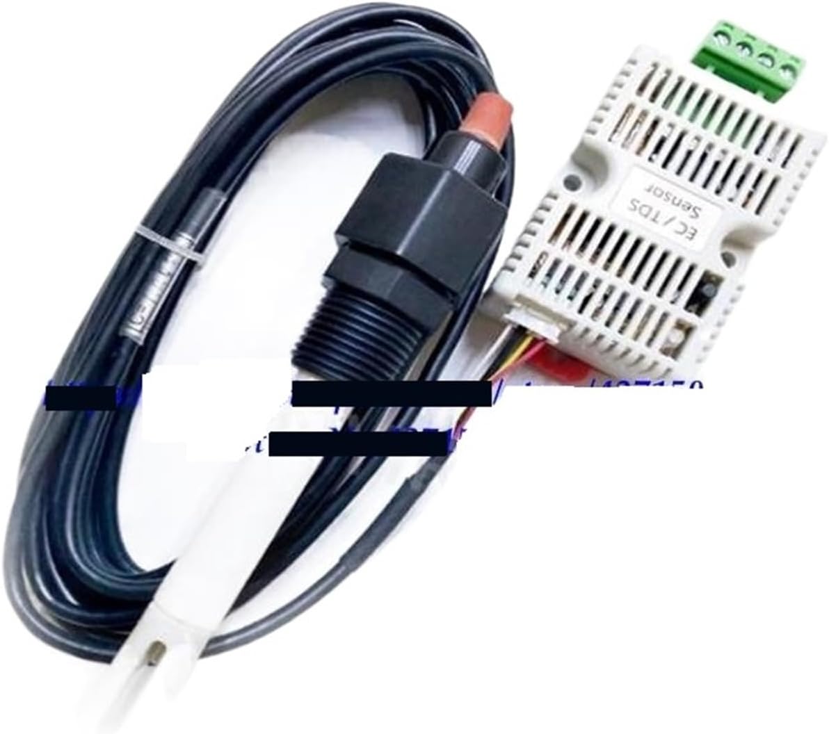 EC Transmitter EC Sensor TDS Conductivity Sensor Module 4-20mA 0-5V 0-10V RS485 Analog Voltage Output Water Quality Detection(0-5V 4400S cm)