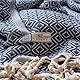 Tuiste Saunatuch Beige - Petrol Blau 2er Pack, Saunakilt Damen und Herren, Strandtuch, Saunahandtuch, Picknickdecke, Hamamtuch%100 Baumwolle, Strandtücher, Strandhandtuch XXL, Badehandtuch 100x180