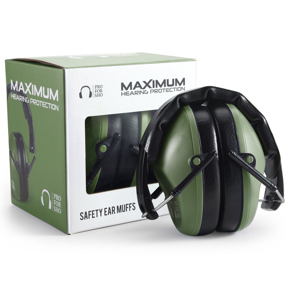 Pro For Sho 34dB NRR Hearing Protection Ear Muffs -15 Pro For Sho 34dB NRR Hearing Protection Ear Muffs -15
