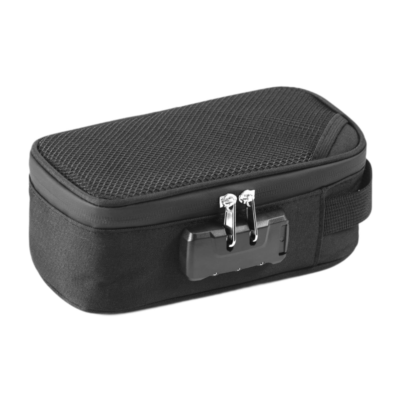 Smell Proof Bag Premium Organizer Bag Storage Case for Festival Outdoor Gift Black-picture-27