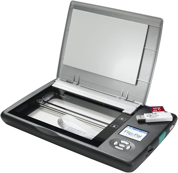 mobile scanner with 4GB SD card and USB adapter. EasyStitch and StoryScans talking images software