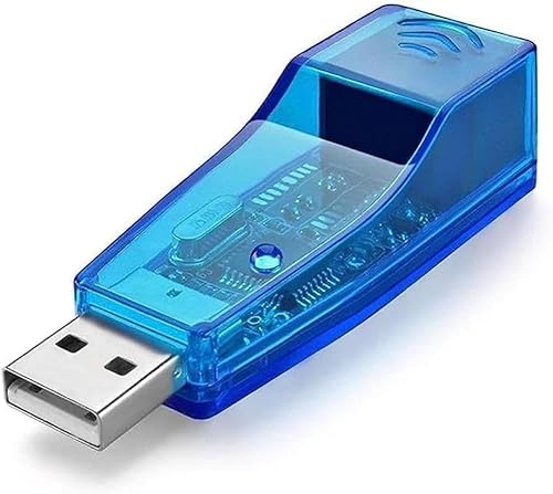 USB to RJ45 Ethernet Adapter, High Speed powerline Ethernet USB 3.0 Network Adapter, USB to Network Adapter for Gaming Consoles, Laptop, Desktop and Computers