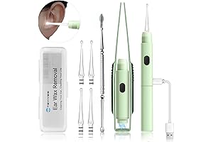 Upgraded All-in-One Lighted Ear Wax Remover Tool Set