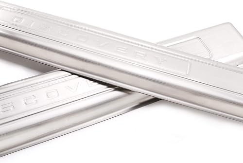 Miniatura 8 de Placa de acero inoxidable 304 para Land Rover Discovery Sport 2020, accesorios de automóvil de 5 asientos (sin luz) (plateado)