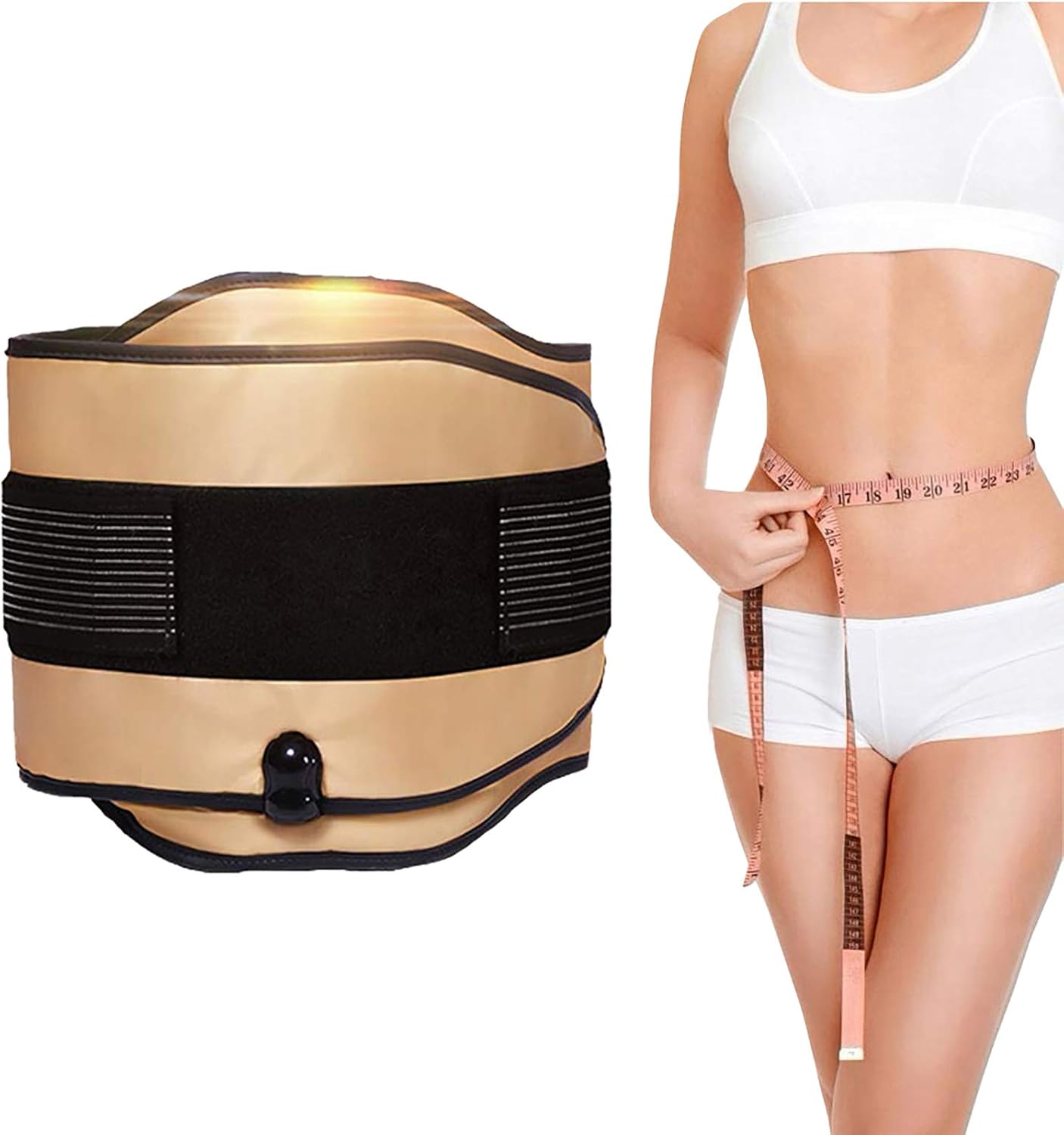 Heating Massager, Electric Slimming Belt with 4 Motor 4565