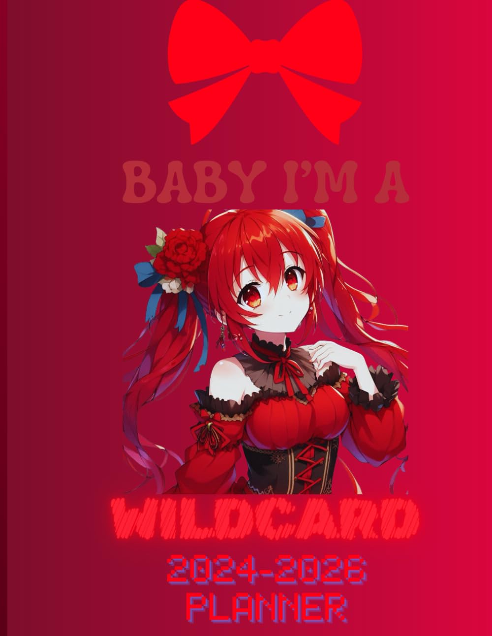 Baby I'm a WILDCARD: Standard Vocaloid Themed 14-month Yearly Planner with 77 Standard and Lined Pages
