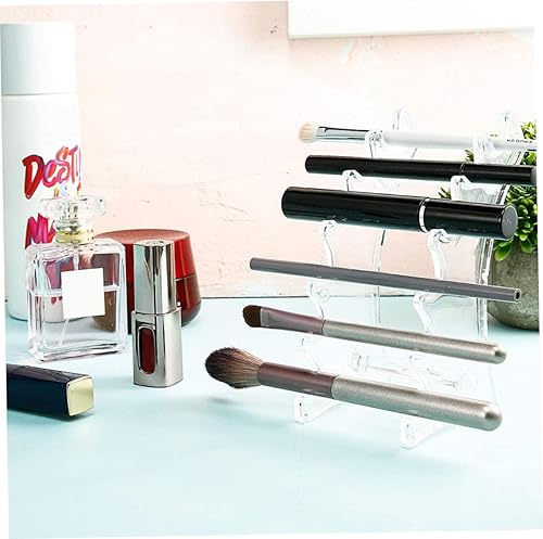 Miniatura 7 de FOMIYES Soporte de exhibición para bolígrafos, 1 soporte para bolígrafo de arco, estante de plástico, soporte de mesa, soportes de exhibición +