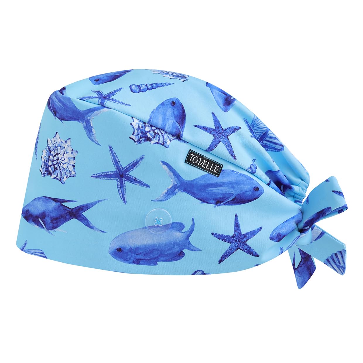 Scrub Caps for Men with Buttons,Classic Surgical Caps