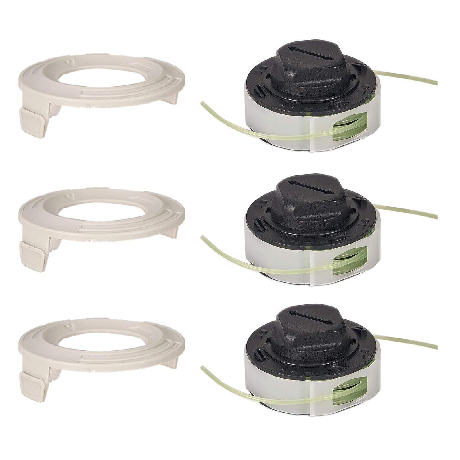 Replacement Head for Garden Trimmers Easy Installation Grass Trimmer Head Brush Cutter for Models Wire Trimmer