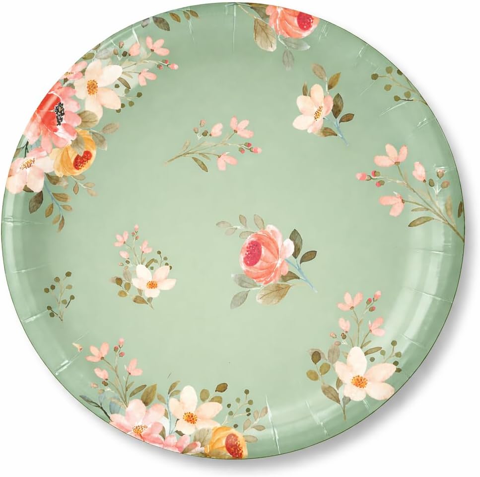 - CELESTAIRE Premium 9 Inch Printed Disposable Paper Plates, Pack of 10 | Eco-Friendly & Biodegradable Dinner Plates for Party, Picnic, Restaurant, Weddings, Birthday, Events & Celebration Tableware