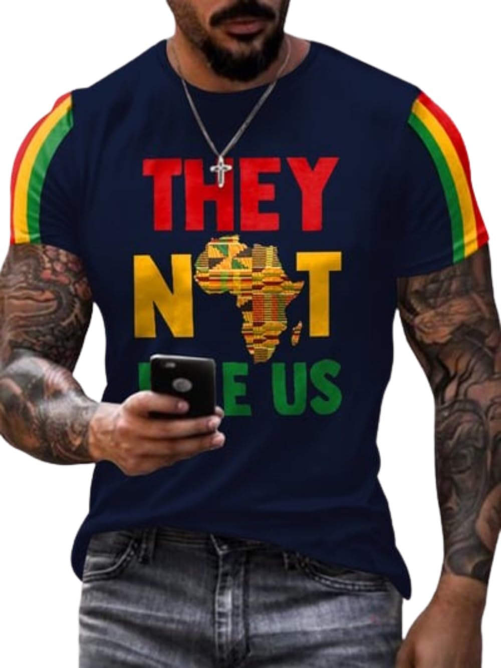 They Not Like Us Shirt Juneteenth Shirts Men African American Freedom 1865 Tee