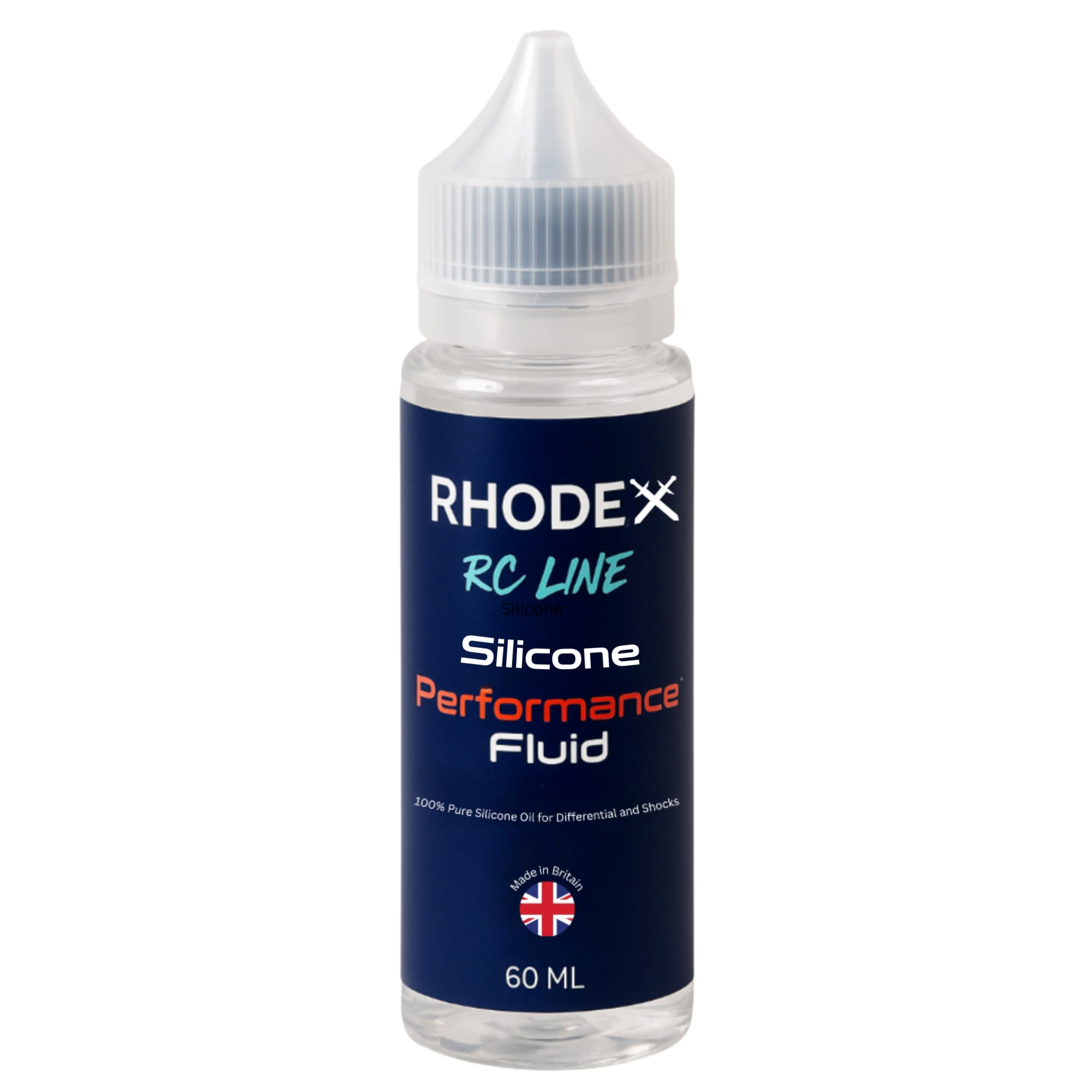 Rhodex RC Line 100% Silicone Differential Oil – 3000 cSt | 60 ml Precision Formula for RC Cars, Trucks, Buggies, and On-Road Racing